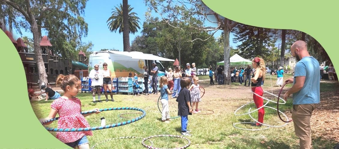 Summer Reading Kickoff at the park