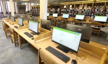 PCs in library