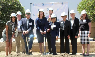 Library Plaza Groundbreaking 