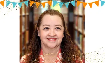 Cherished library staff member Alma celebrates 25 years at SBPL