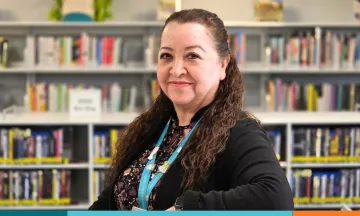 Alma Chaidez, Library Technician, 25 Years of Service 