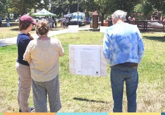 Poetry walk