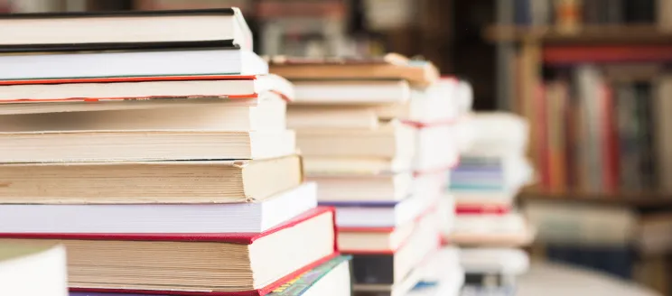 pile of books