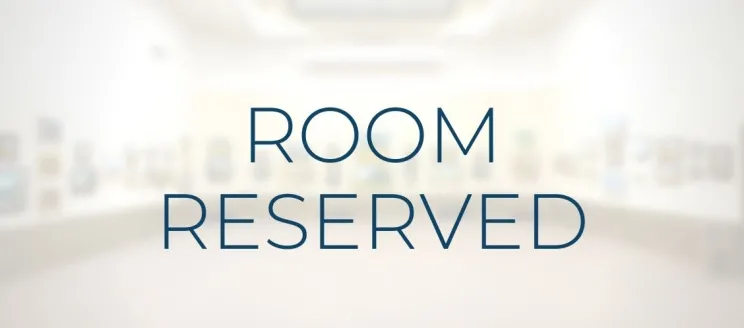 room reserved
