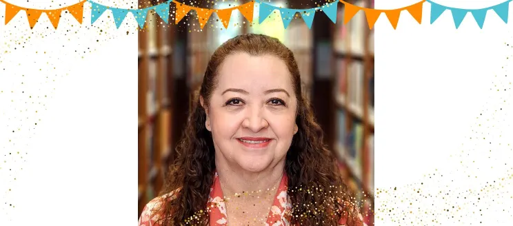 Cherished library staff member Alma celebrates 25 years at SBPL