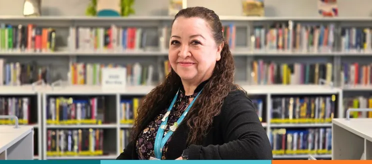 Alma Chaidez, Library Technician, 25 Years of Service 