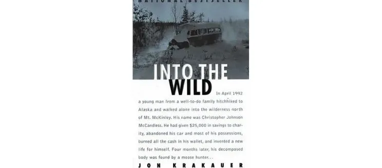 Book cover of Into the Wild by Jon Krakauer