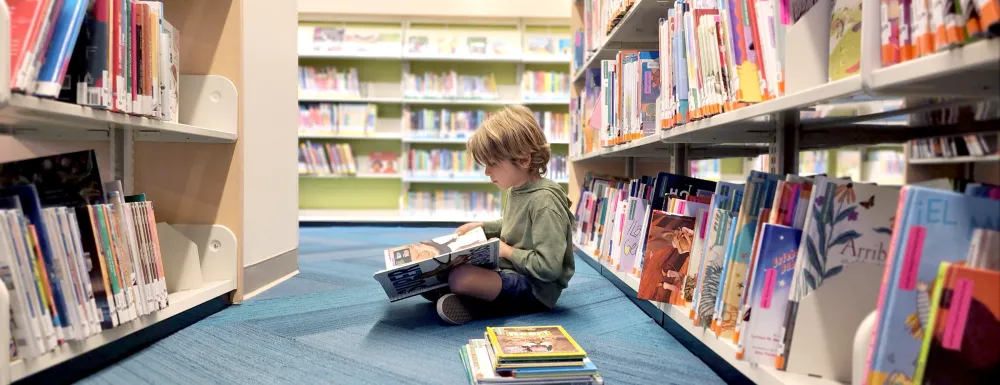 kid reading