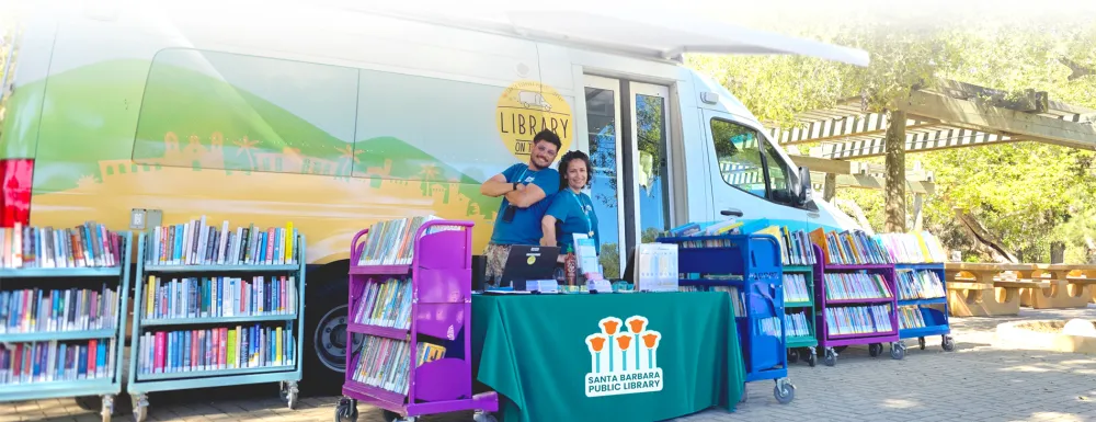 Santa Barbara Public Library on the Go Stop