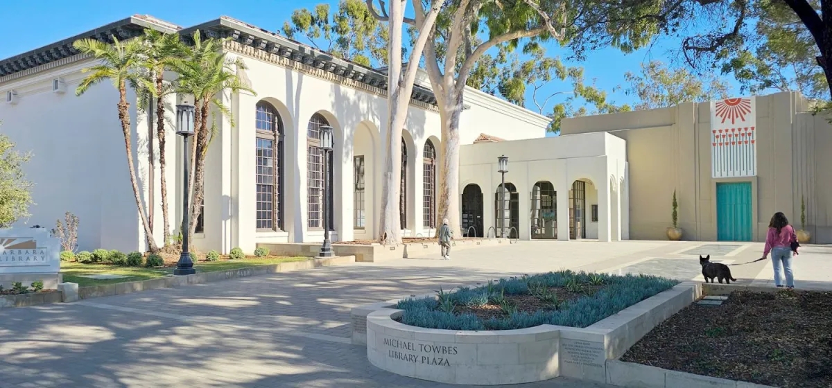 Michael Towbes Library Plaza